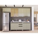 Ver imagem 1 de Cozinha Modulada Compacta 5 Peças sem Tampo Linea Luciane Móveis