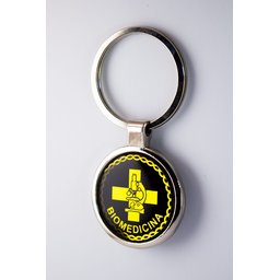 Chaveiro Profissão Biomedicina - Dourado - 3