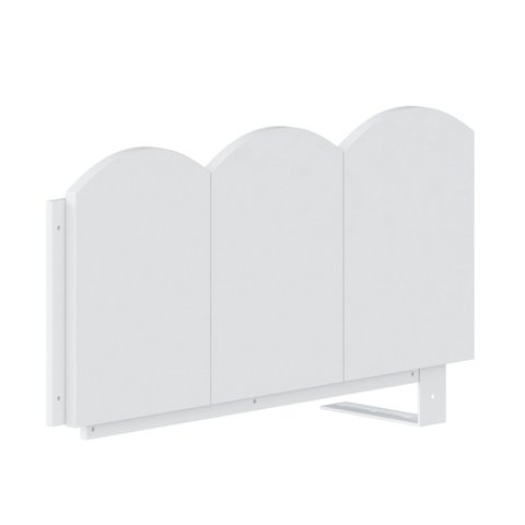 Cerquinha Simples 60cm para Cama Reversível New Garden Casatema MadeiraOriginals Branco