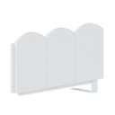 Ver imagem 1 de Cerquinha Simples 60cm para Cama Reversível New Garden Casatema MadeiraOriginals Branco