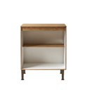 Ver imagem 4 de Balcão para Cozinha 2 Portas 100% MDF Americano Essência Frise Branco/Cinamomo