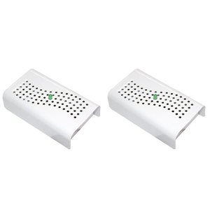 Kit Anti Mofo 2 peças 220v Branco Eletrônico Repel Mofo Contra Bolor Mofo Ácaros