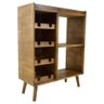 Adega Marche Linha Woody Bolzan em Madeira Móveis Bolzan Tingimento Mel - 4
