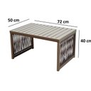 Ver imagem 7 de Conjunto de Móveis para Jardim Sofá Roma Bege/Caqui