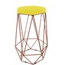 Baqueta Paris Alta Hexagonal Base Bronze:Branco - 4