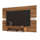 Ver imagem 2 de Painel Moderno com Nicho para Tv Ate 50 Polegadas:nature Off