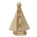 Ver imagem 1 de Escultura Nossa Sra Aparecida com Perolas de 28cm