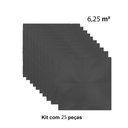 Ver imagem 5 de kit 25 Placas Decorativas 3D Pétalas Preto 50x50 cm