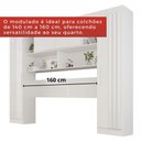 Ver imagem 5 de Guarda-roupa Casal Modulado Andorra 10 Portas 4 Gavetas Ripado com Espelho Panorama Móveis
