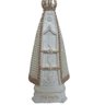 Nossa Senhora Aparecida Branca com Pérolas - 1