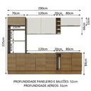 Ver imagem 4 de Cozinha Completa Stella com Armário e Balcão Madesa
