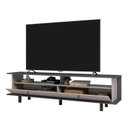 Ver imagem 4 de Rack para TV até 70 Polegadas 2 Portas Basculantes 1 Prateleira MDP 12mm