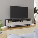 Ver imagem 1 de Rack para TV até 70 Polegadas 2 Portas Basculantes 1 Prateleira MDP 12mm