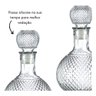 Garrafa Licoreira de Vidro Pérsia 1l Vitrizi – Sofisticação para Servir Whisky e Licores! - 6