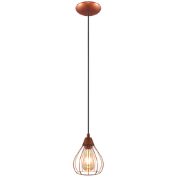 Cupula de Aramado Teardrop Cobre para Pendentes e Abajur P - 3