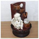 Ver imagem 2 de Decoração Fonte de Água Anjo Cascata 3 Quedas Luz de Led Bivolt