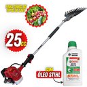 Ver imagem 4 de Derriçadeira Premium Para Café Kawashima Haste 110cm e Garra Simples + Óleo Castrol Sthil