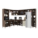Ver imagem 3 de Cozinha Modulada Completa Fidelitá Lisboa 9 Peças 515cm 20 Portas 3 Gavetas com Tampo