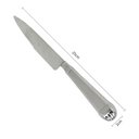 Ver imagem 4 de Jogo 100 Facas Jumbo de Churrasco 25cm Aço Inox Prateada Restaurante Mesa Jantar