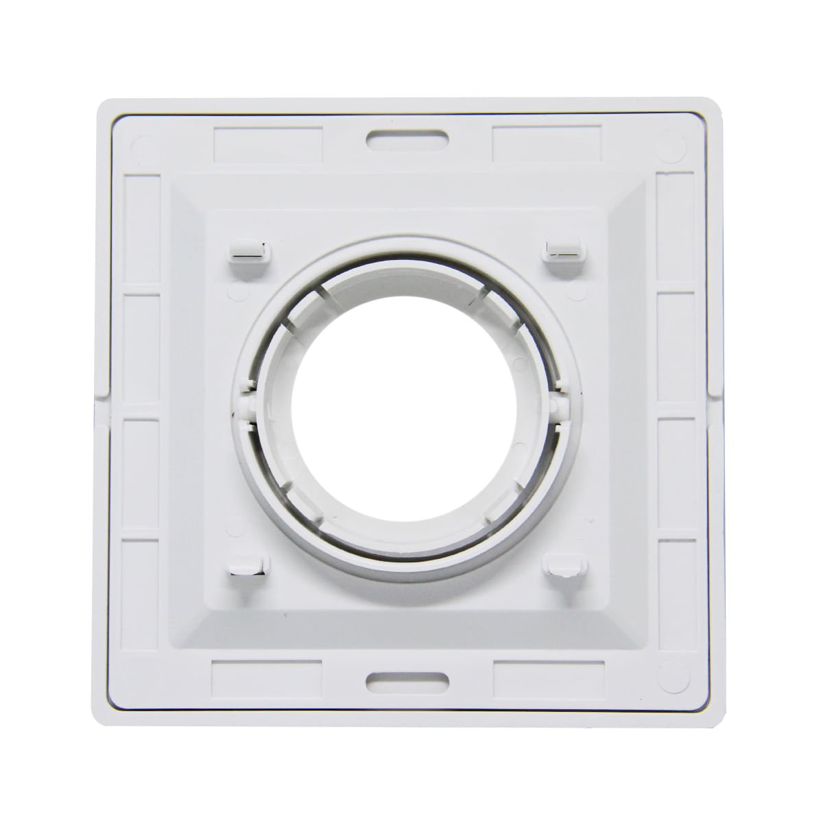 Spot Embutir Direcionável Recuado 14x14cm E27 Par20 Branco Megalux - 2