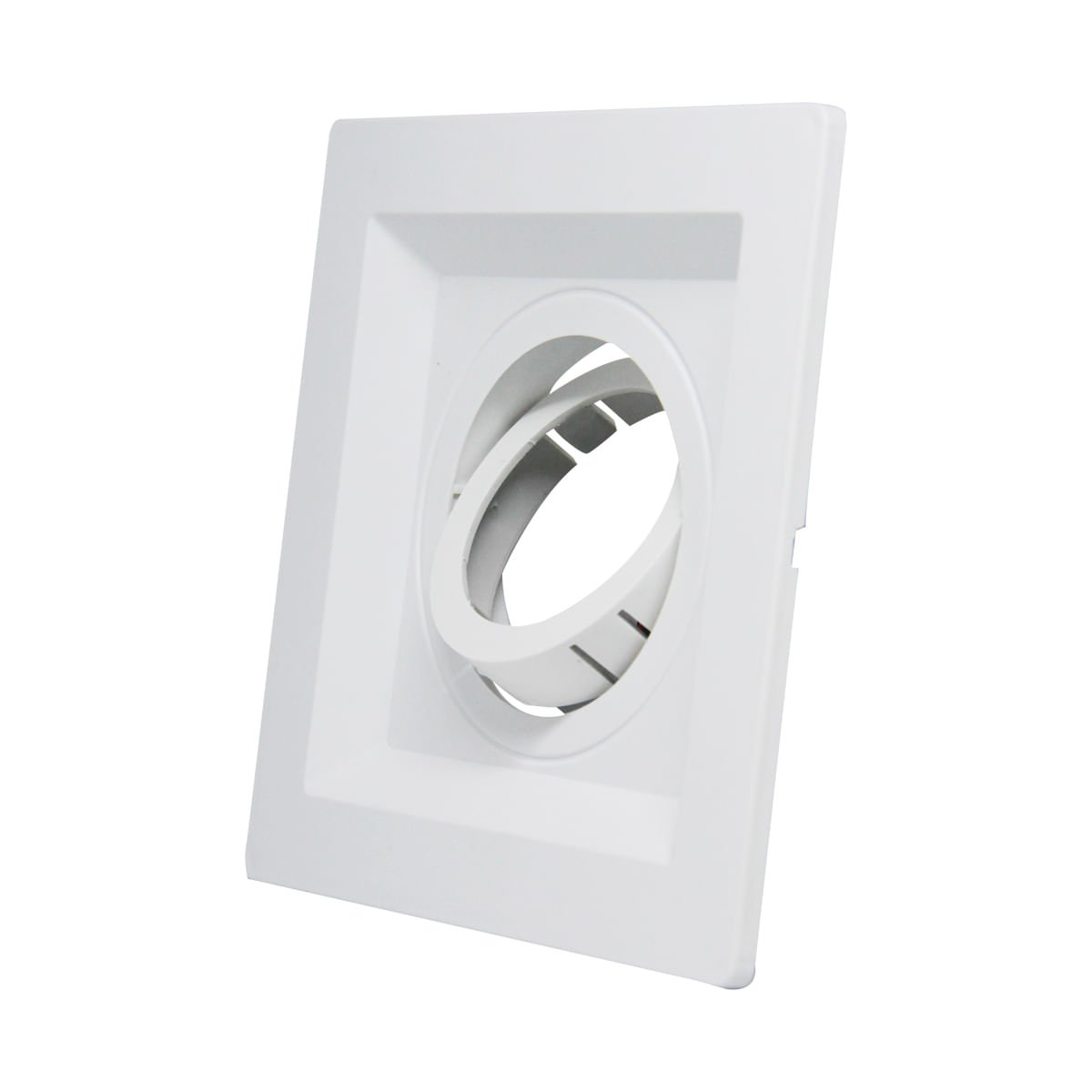 Spot Embutir Direcionável Recuado 14x14cm E27 Par20 Branco Megalux - 3