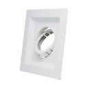 Ver imagem 3 de Spot Embutir Direcionável Recuado 14x14cm E27 Par20 Branco Megalux