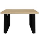 Ver imagem 3 de Mesa para Escritório Escrivaninha Home Office 135x75 Cm Tokyo A02 Carvalho Preto - Lyam Decor