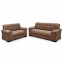Ver imagem 2 de Conjunto de Sofá 2 e 3 Lugares Caribe Castor Masterflex