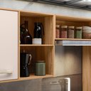 Ver imagem 2 de Armário Modulado com Paneleiro para Cozinha 6 Portas Prateleira Nichos e Divisorias Mariah Nicioli