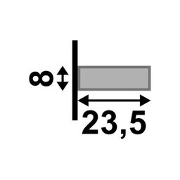 Filete Champanhe Poliest 2,35cm Santa Luzia (2 Uni) - 3