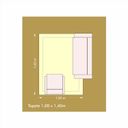 Ver imagem 5 de Tapete 1,00 X 1,40 Des. 001 Sangallo