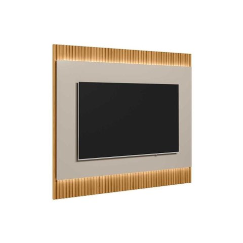 Painel Home P/ Tv até 70 Pol São Paulo 180x148cm Tauari/off White Fosco - Linea Brasil