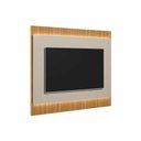Ver imagem 1 de Painel Home P/ Tv até 70 Pol São Paulo 180x148cm Tauari/off White Fosco - Linea Brasil