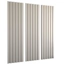 Ver imagem 3 de Painel para Tv 100% Mdf Ripado Decoração Off White - Panorama Móveis