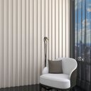Ver imagem 1 de Painel para Tv 100% Mdf Ripado Decoração Off White - Panorama Móveis