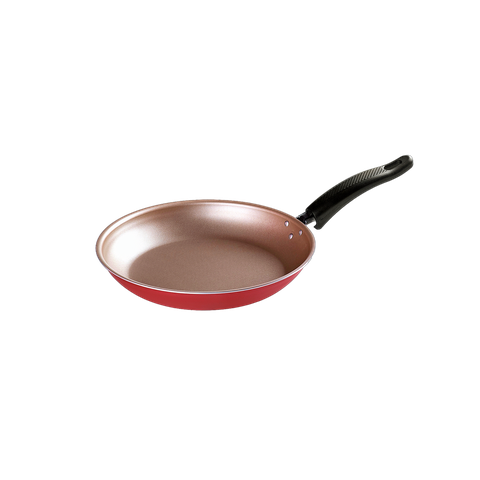 Frigideira Antiaderente sem Óleo Cereja e Creme Carola 18cm Duralar 50228CAR