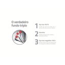 Ver imagem 2 de Frigideira Rasa Tramontina Professional Aço Inox Fundo Triplo Cerâmico Grafite 26 Cm 2,2 L