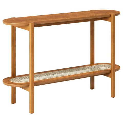 Aparador Pes Madeira Maciça 135 Cm 21312 Cinamomo Natuem