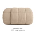 Ver imagem 3 de Edredom Casal Dupla Face Micropercal Bf Colchões