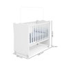 Berço Brilhar Q01 Branco - ADJ Decor - 3