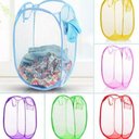 Ver imagem 4 de Cesto Organizador Dobrável Multiuso 50x30cm