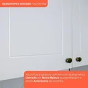 Ver imagem 6 de Balcão para Cozinha 2 Portas 80cm com Tampo para Cooktop Emily Branco/HP/Calcare