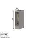 Ver imagem 3 de Balcão para Cozinha 20cm Porta Toalha com Tampo Emily