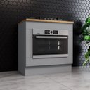 Ver imagem 1 de Balcão de Cozinha para Forno de Embutir com Tampo Emily