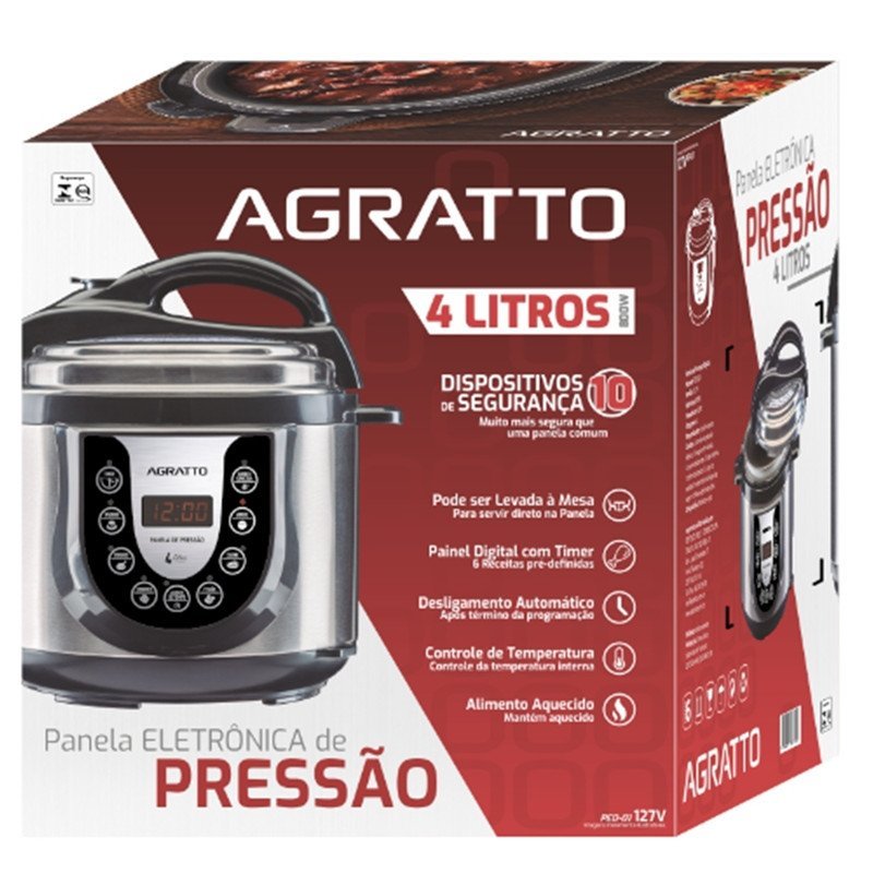 Panela Elétrica de pressão para verduras Top - 4