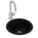 Ver imagem 3 de Cuba Icasa Sobr Red 32cm Il62- Preto Icasa Ind Ceramica Andradense Ltda