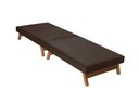 Ver imagem 4 de Cama Portátil Dobrável Capuccino c/Pés Madeira Espuma D26 Multifuncional