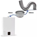 Ver imagem 4 de Adaptador Ampliação de Duto em Alumínio 80x100mm