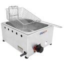 Ver imagem 7 de Fritadeira Industrial Inox à Gás 1 Cuba 5 Litros com Cesto