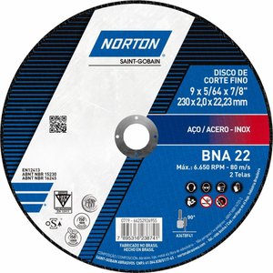 Disco de Corte Bna 22 - Norton